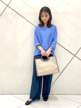 井上 裕美さん(レディース・158cm)の春コーディネート