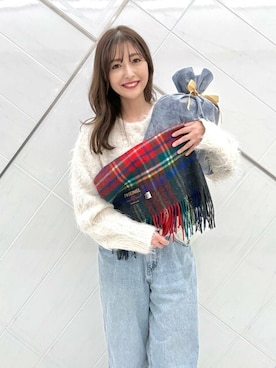 「ur_welcomeありがとうに会いに行く。」｜井上　裕美さん（レディース・158cm）の冬コーディネート