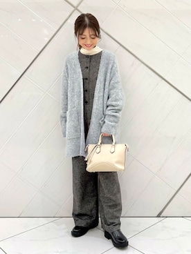 井上　裕美さん（レディース・158cm）の秋コーディネート