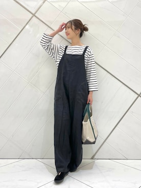 井上　裕美さん（レディース・158cm）の夏コーディネート