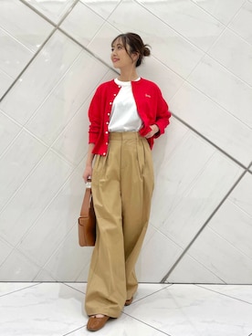 井上　裕美さん（レディース・158cm）の夏コーディネート