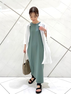 井上 裕美さん(レディース・158cm)の夏コーディネート