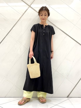 井上　裕美さん（レディース・158cm）の夏コーディネート