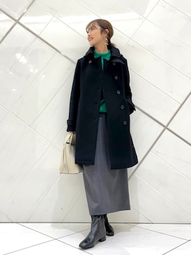 井上 裕美さん(レディース・158cm)の秋コーディネート