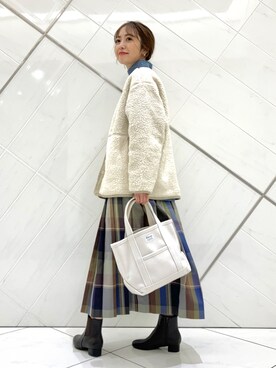 井上 裕美さん(レディース・158cm)の秋コーディネート