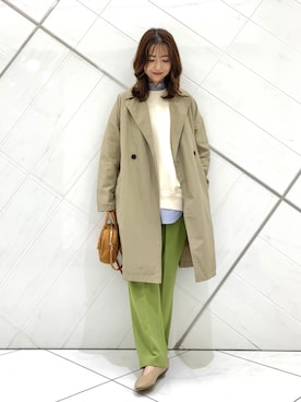 井上　裕美さん（レディース・158cm）の冬コーディネート