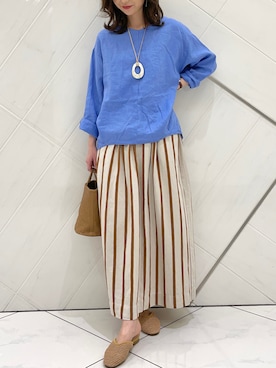 井上 裕美さん(レディース・158cm)の春コーディネート