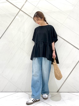 井上 裕美さん(レディース・158cm)の夏コーディネート