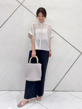井上 裕美さん(レディース・158cm)の春コーディネート