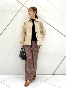井上 裕美さん(レディース・158cm)の秋コーディネート