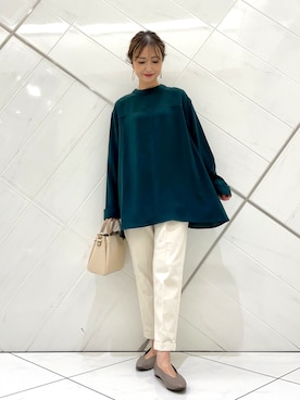 井上 裕美さん(レディース・158cm)の秋コーディネート