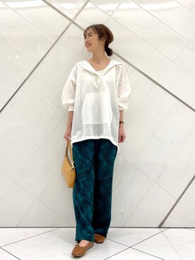 井上　裕美さん（レディース・158cm）の春コーディネート