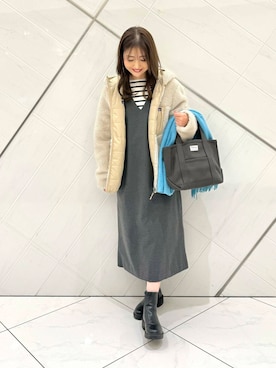 井上 裕美さん(レディース・158cm)の秋コーディネート