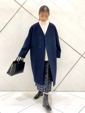 井上　裕美さん（レディース・158cm）の秋コーディネート