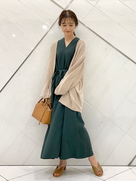 井上 裕美さん(レディース・158cm)の夏コーディネート