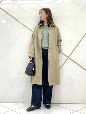 井上　裕美さん（レディース・158cm）の冬コーディネート