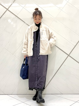 井上　裕美さん（レディース・158cm）の秋コーディネート