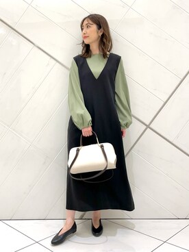 井上 裕美さん(レディース・158cm)の春コーディネート