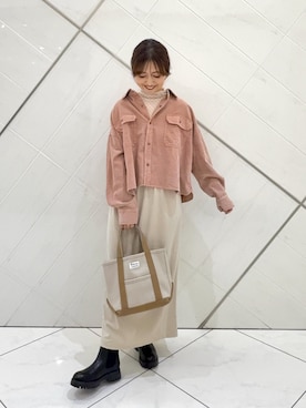 井上 裕美さん(レディース・158cm)の秋コーディネート