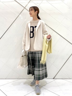 井上　裕美さん（レディース・158cm）の秋コーディネート