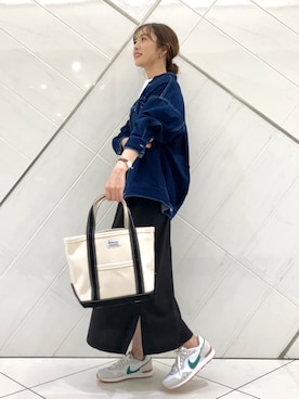 井上　裕美さん（レディース・158cm）の秋コーディネート