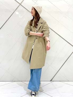 井上　裕美さん（レディース・158cm）の春コーディネート