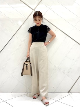 井上 裕美さん(レディース・158cm)の夏コーディネート