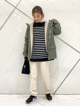 井上 裕美さん(レディース・158cm)の秋コーディネート
