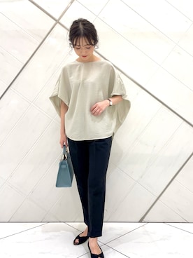 井上 裕美さん(レディース・158cm)の夏コーディネート