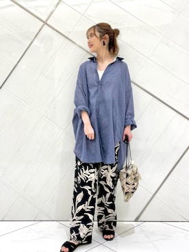 井上 裕美さん(レディース・158cm)の春コーディネート