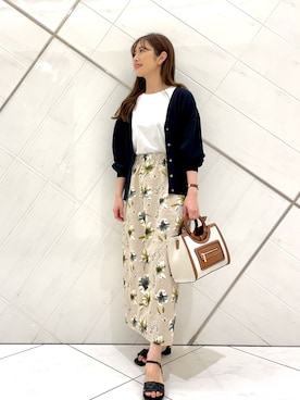 井上　裕美さん（レディース・158cm）の夏コーディネート