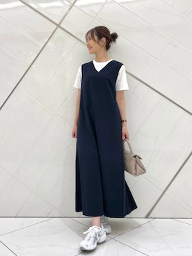「URBAN RESEARCH DOORS（アーバンリサーチドアーズ）のアイテム」を使った、井上　裕美さん（レディース・158cm）の夏コーディネート