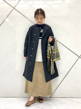井上　裕美さん（レディース・158cm）の秋コーディネート