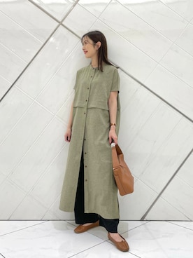 井上　裕美さん（レディース・158cm）の夏コーディネート