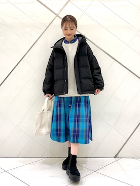 井上　裕美さん（レディース・158cm）の秋コーディネート