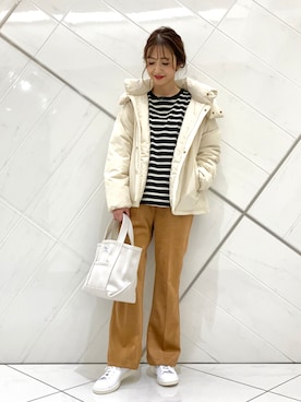 井上 裕美さん(レディース・158cm)の冬コーディネート