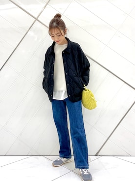 井上　裕美さん（レディース・158cm）の春コーディネート