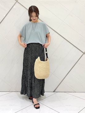 井上 裕美さん(レディース・158cm)の夏コーディネート