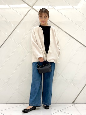 井上　裕美さん（レディース・158cm）の秋コーディネート