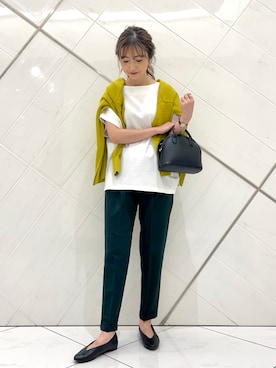 井上　裕美さん（レディース・158cm）の夏コーディネート