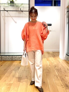 井上 裕美さん(レディース・158cm)の春コーディネート