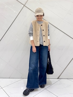 井上 裕美さん(レディース・158cm)の秋コーディネート