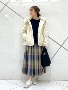 井上 裕美さん(レディース・158cm)の秋コーディネート