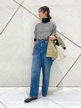 井上　裕美さん（レディース・158cm）の秋コーディネート