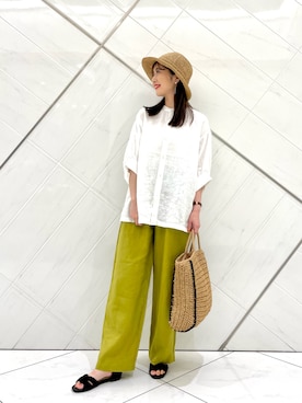 井上 裕美さん(レディース・158cm)の春コーディネート