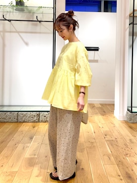 井上 裕美さん(レディース・158cm)の春コーディネート