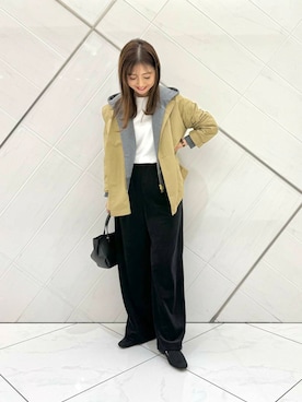 井上　裕美さん（レディース・158cm）の秋コーディネート