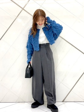 井上 裕美さん(レディース・158cm)の秋コーディネート