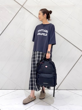 「URBAN RESEARCH DOORS（アーバンリサーチドアーズ）のアイテム（シューズ）」を使った、井上　裕美さん（レディース・158cm）の秋コーディネート