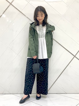 井上　裕美さん（レディース・158cm）の春コーディネート